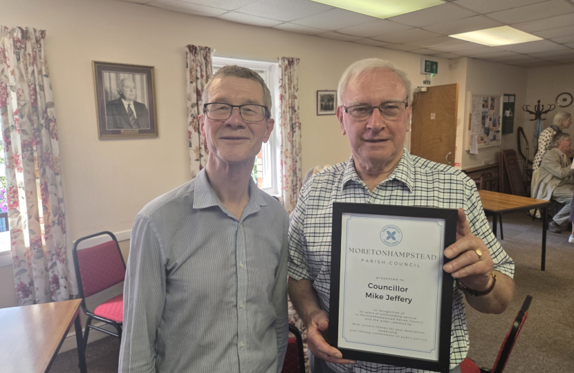 20 Mike Jeffery 50 year service