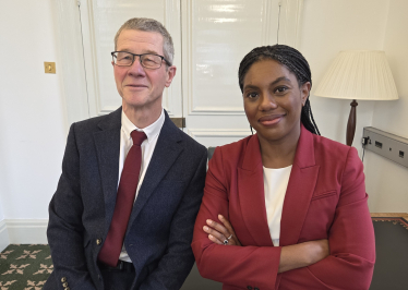 Kemi Badenoch welcomes Mike